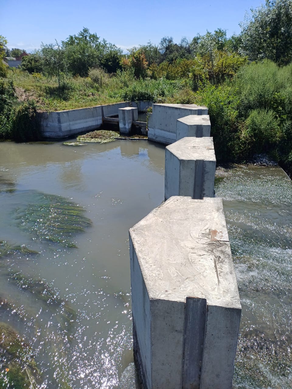 Проект 5: Шлюз в Респ. Северная Осетия-Алания, Кировский р-н, р. Камбилеевка